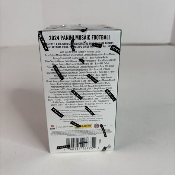 2024 Panini Mosaic Football Blaster Box NFL Trading Cards SEALED NEW 36 Cards - Picture 2 of 7